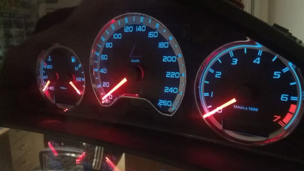 W202 AMG шкалы оптитрон щиток