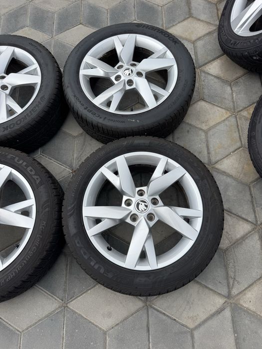 Jante Orig”Skoda R17(5x112)”Octavia 4/3/2/Superb/Yeti/Karoq/Kodiaq/Vw/Seat~
