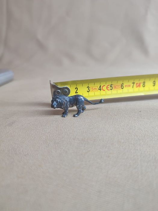 Серебро лев антиквариат