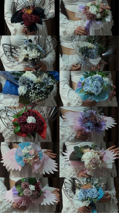 Buchete de flori artificiale (valentine's day, 8 martie)