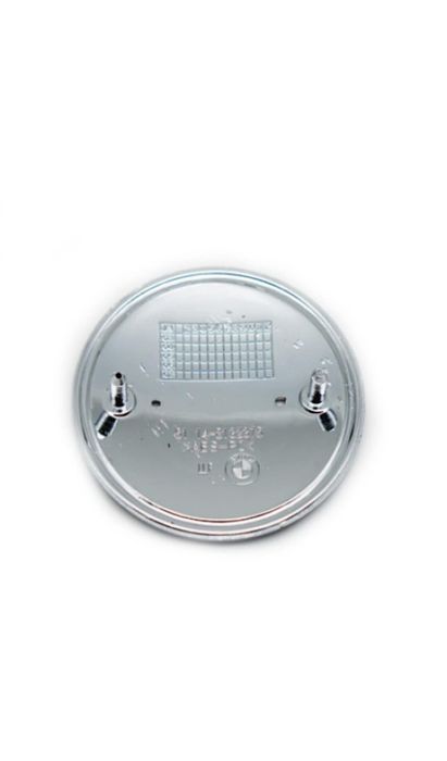 Emblema BMW, montaj pe capota sau portbagaj, 82mm, alb/albastru