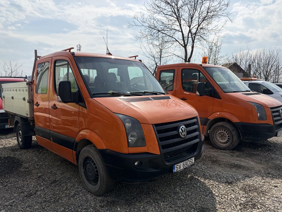 Vindem din stoc diferite autoutilitare doka Crafter si Iveco Daily cu bena basculabila