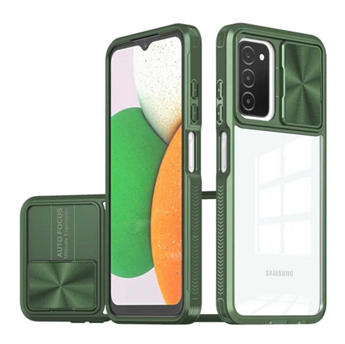 Husa transparenta cu protectie metalică Samsung Galaxy A53 / S20 FE 5G