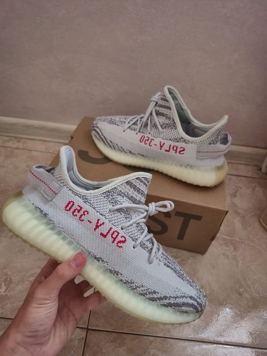 Yeezy Boost 350V2 Blue Tint noi, 43