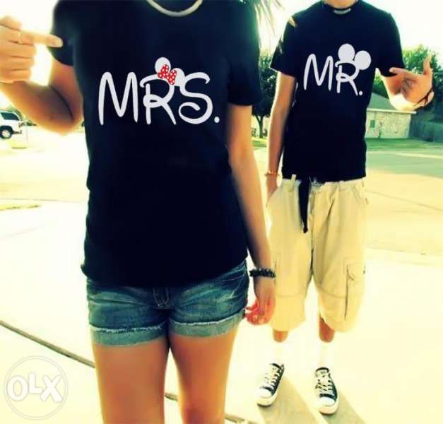 За Влюбени! LOVE тениски MICKEY Mouse, Daddy & Mommy! Или с ТВОЯ идея!