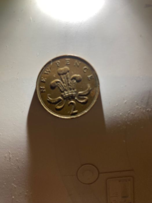 1971  ELIZABETH II  new pence coin original