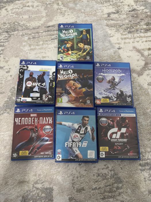 Игры на ps4/ps5 в идеальном состоянии