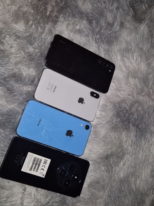 Продам все вместе iphone xr, iphone x, redmi14c, redmi note8