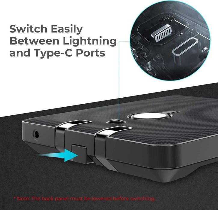 Statie de incarcare Pitaka Air Omni 6 in 1 - Apple sau USB-C Android