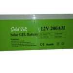 Sistem mobil fotovoltaic pe remorca off-grid,stocare GEL SOLAR 4x200Ah