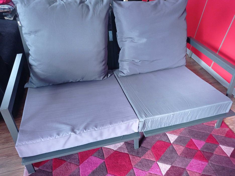 50% Намаление - Модерен Градински Диван Алуминий Цена м.Март