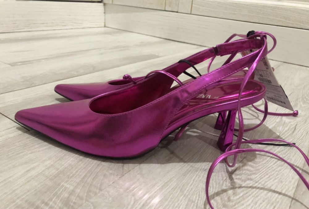 Босоножки Zara ( Слингбэки)