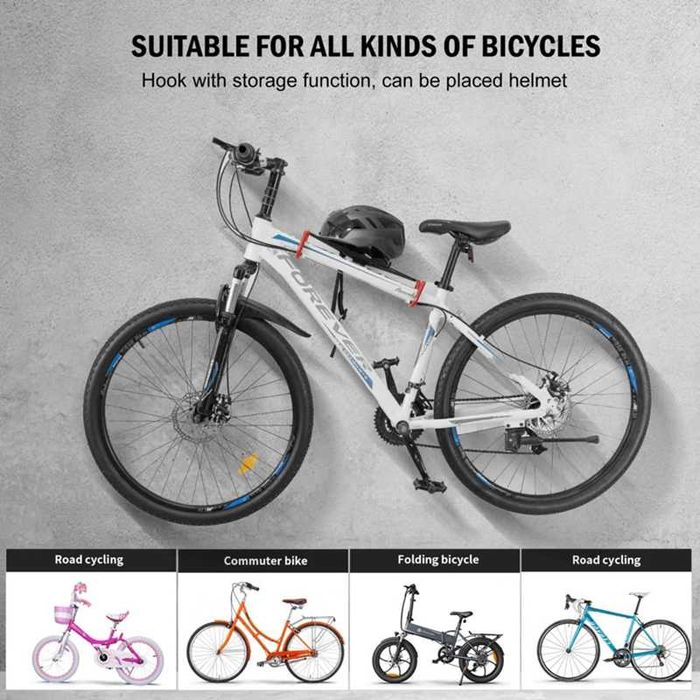 Велосипедна стойка MARTAR, Закачане под рамка, Сгъваема, Ротираща