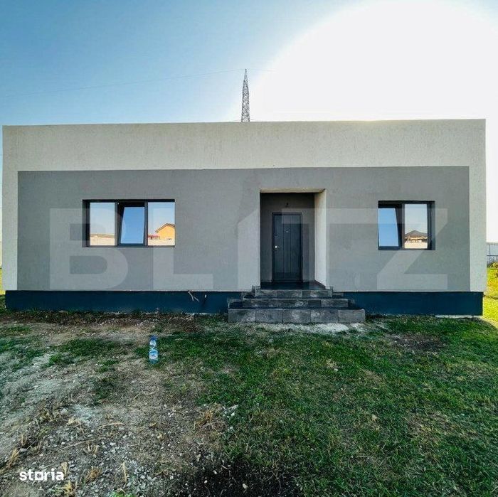 Casa pe parter, 87 mpu, teren 568 mp, zona Albesti