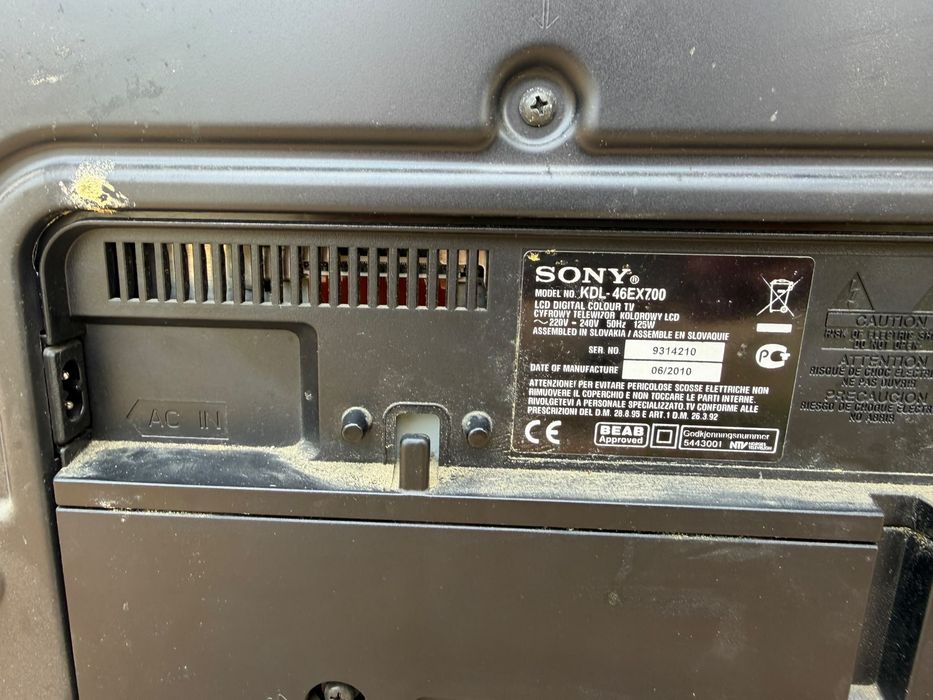 Televizor Sony BRAVIA 46” KDL-46EX700 Full HD – funcțional