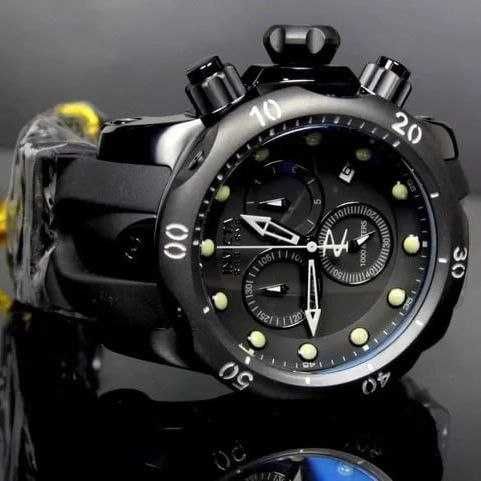 Часы 6051 Invicta Reserve Venom швейцария Swiss Ronda Z60, Black