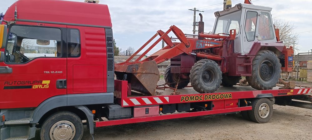 Tractari auto, autoutilitare , utilaje agricole platforma auto