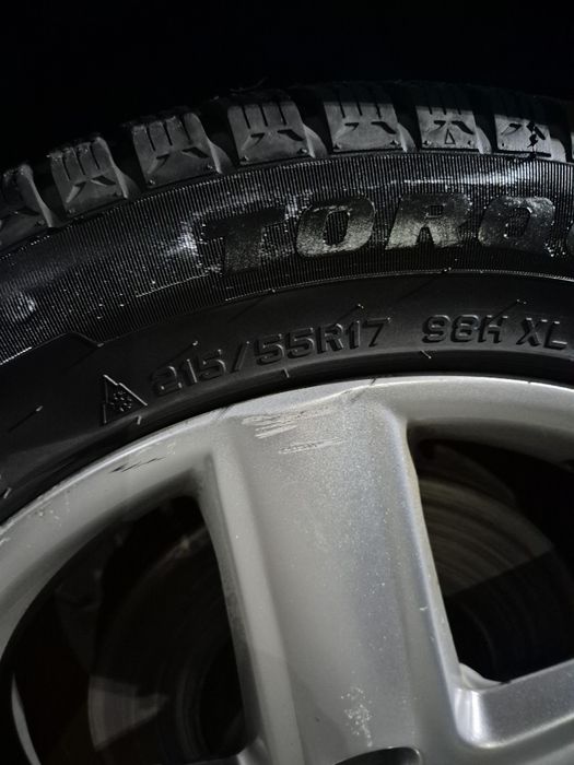 Vand Jante din otel de 17 cu anvelope 215/55/17 all season