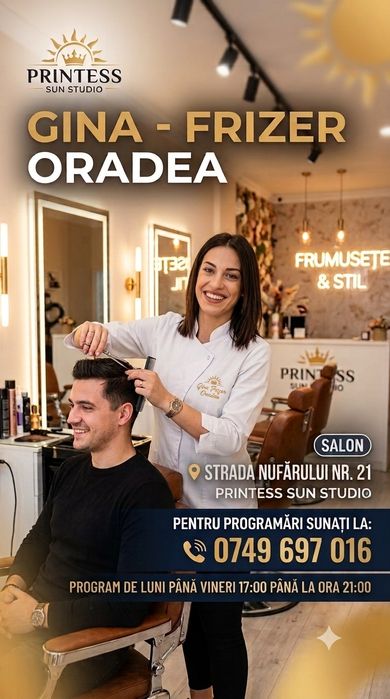 Ofer servicii de frizerie .