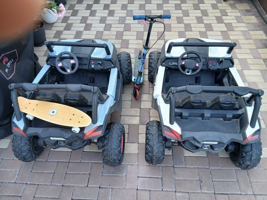 Pachet 2 mașinuțe cu viteze, copii, trotineta, pennyboard