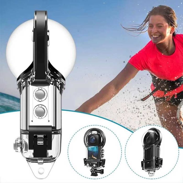 Carcasa subacvatica 50m - Insta 360 X3 (NOUA)