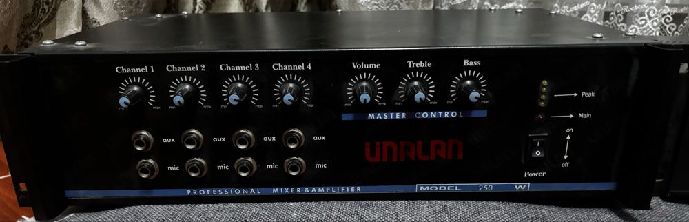Professional Mixer & Amplifier – Model 250 W