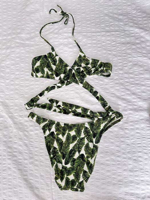 Costum de baie Jolidon print palmieri