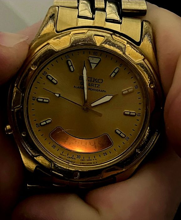 Seiko Chronograph Alarm