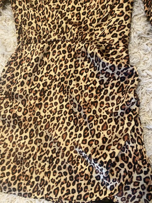 Rochie animal print zara