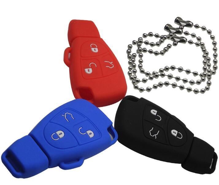 Силиконов кейс (калъф) за Мерцедес ключ тип "рибка" за Mercedes