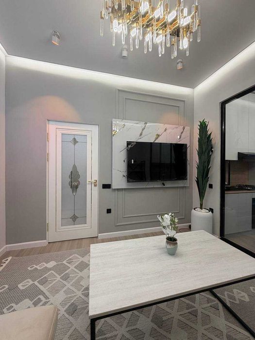 Готовая 3-комнатная квартира с мебелью в ЖК Poytaht, 69 м²