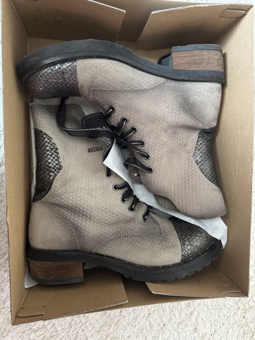 Дизайнерски кожени боти 36 номер