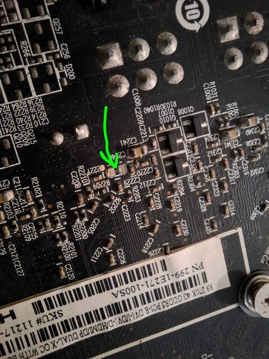 Placa video Sapphire Dual-X Radeon R9 270X ,2GB GDDR5 ,256bit ,defecta