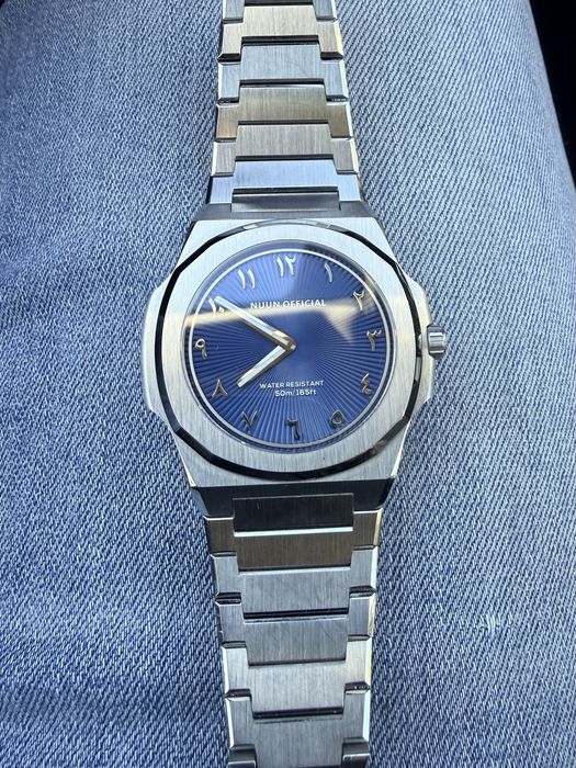 Montre Slim 38 Blue Dial – Full Set