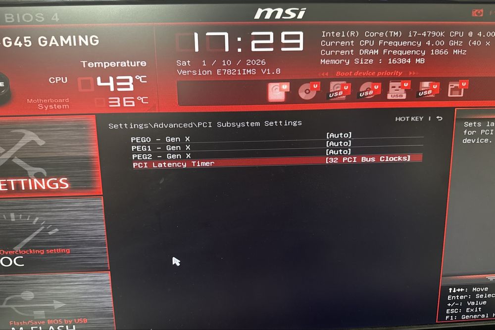 Kit i7 4790K + Ram