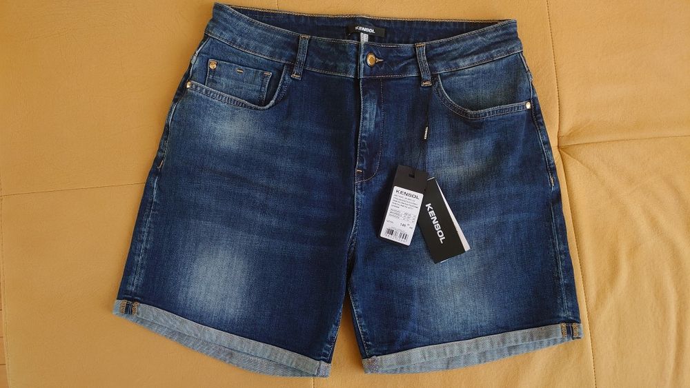 KENSOL Къси дънкови панталони