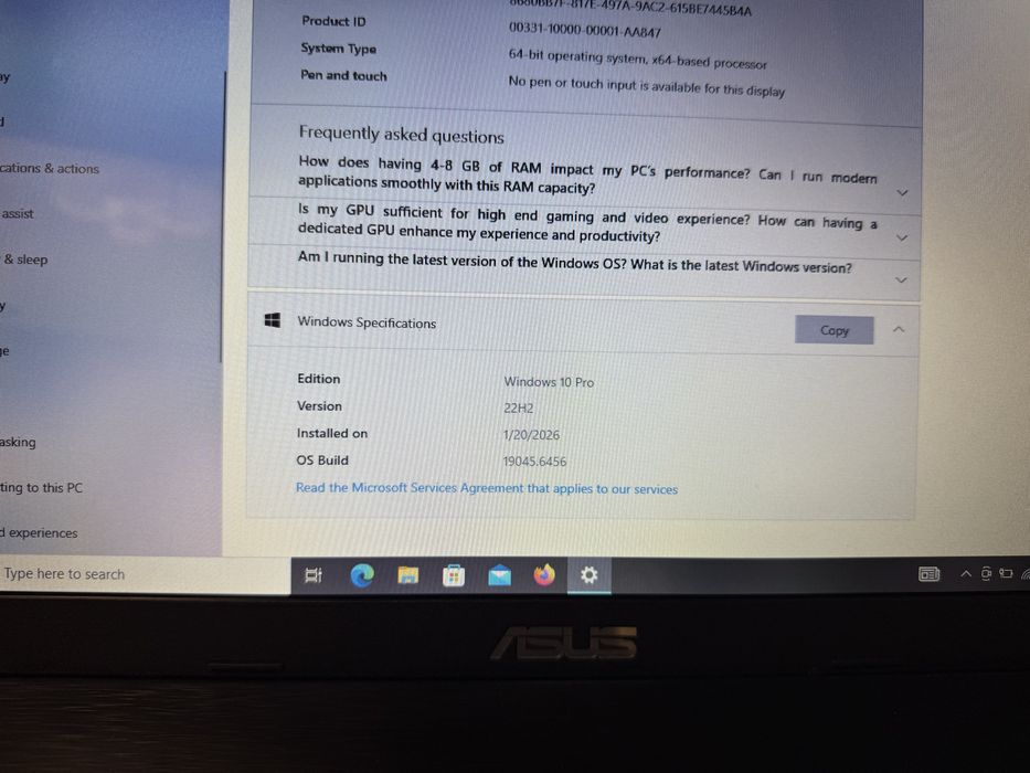Asus x551c in stare foarte buna de functionare