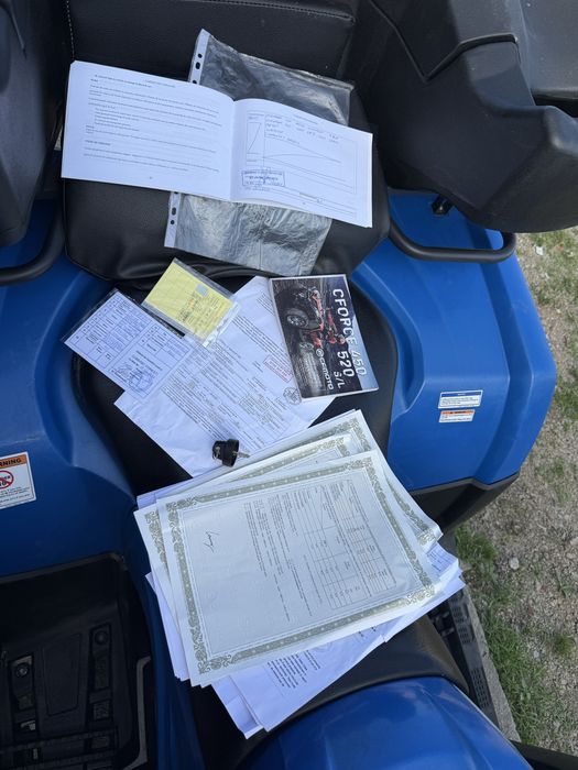 Cf moto 450S an 2022 cumparat de nou intretinut km reali 3000 in crestere inmatriculat