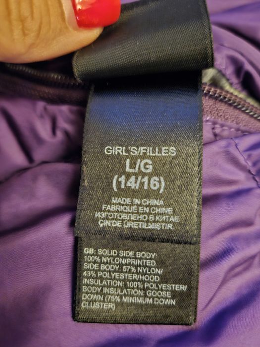 The North Face пухено двулицево яке за момиче 14-16 години