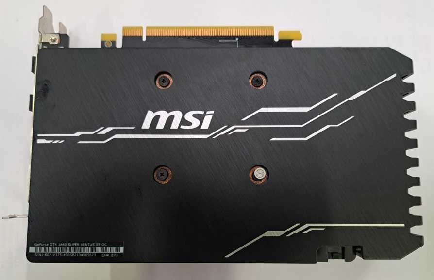 MSI GeForce GTX 1660 SUPER VENTUS XS OC – 6GB GDDR6 – Gaming Full HD