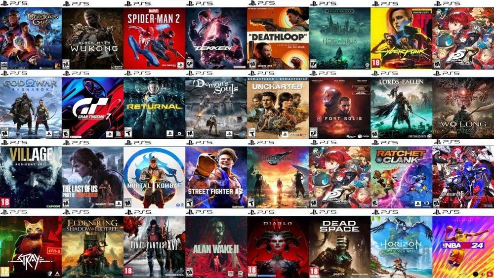 Игры для PS5 GAMES