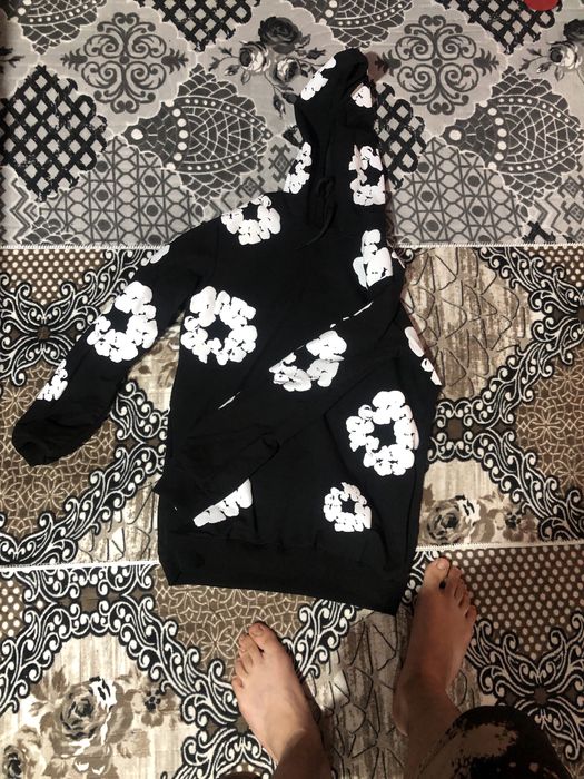 Denim tears alb-negru