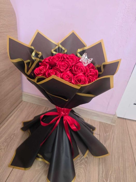 Рози от сатен Качество