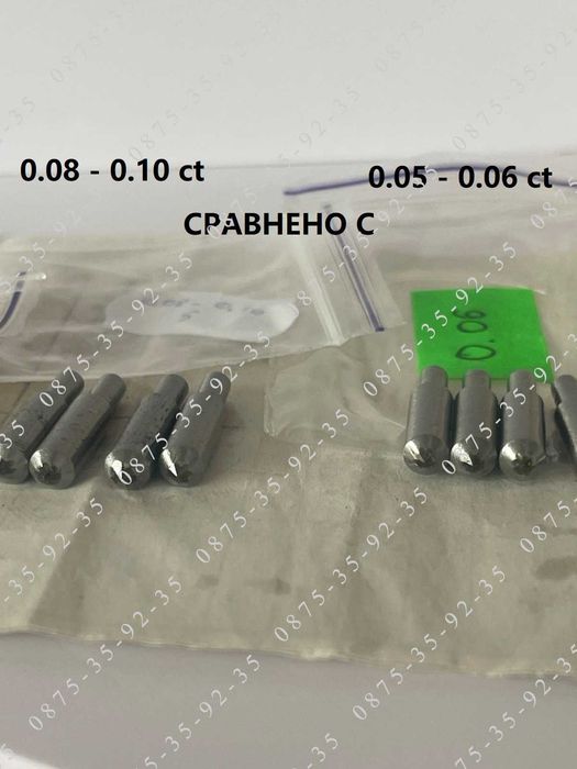 Диамантени игли за CNC гравиращи машини на портрети върху гранит Елмаз