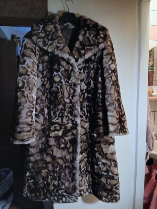 Шуба цигейковая.  Б/У