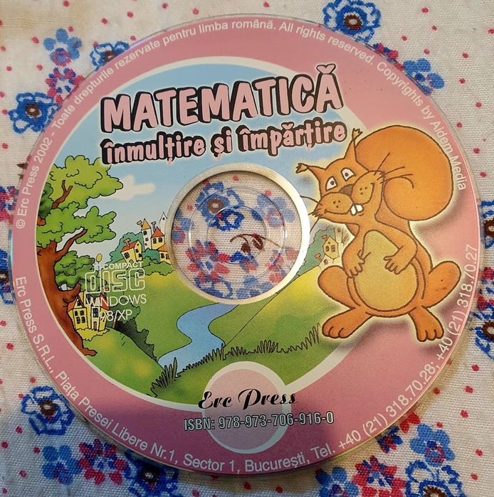 DVD cu desene si Matematica
