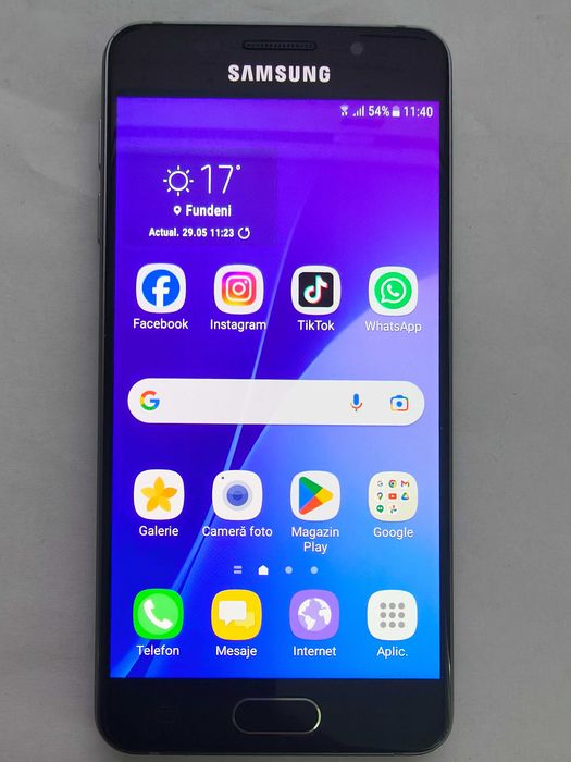 Samsung Galaxy A3 2016 4G 16GB single SIM. Impecabil!