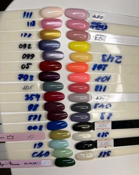 Набор гель лаков в идеальном состоянии