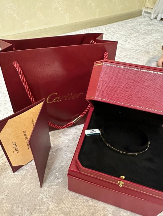 Продам браслет Cartier 5,5гр золото Италия 585