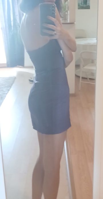 Rochie eleganta BSB Collection - mulata - mov - S / 40